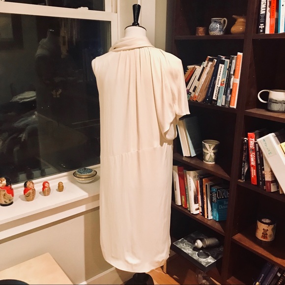 Balenciaga asymmetrical white dress - Picture 7 of 8